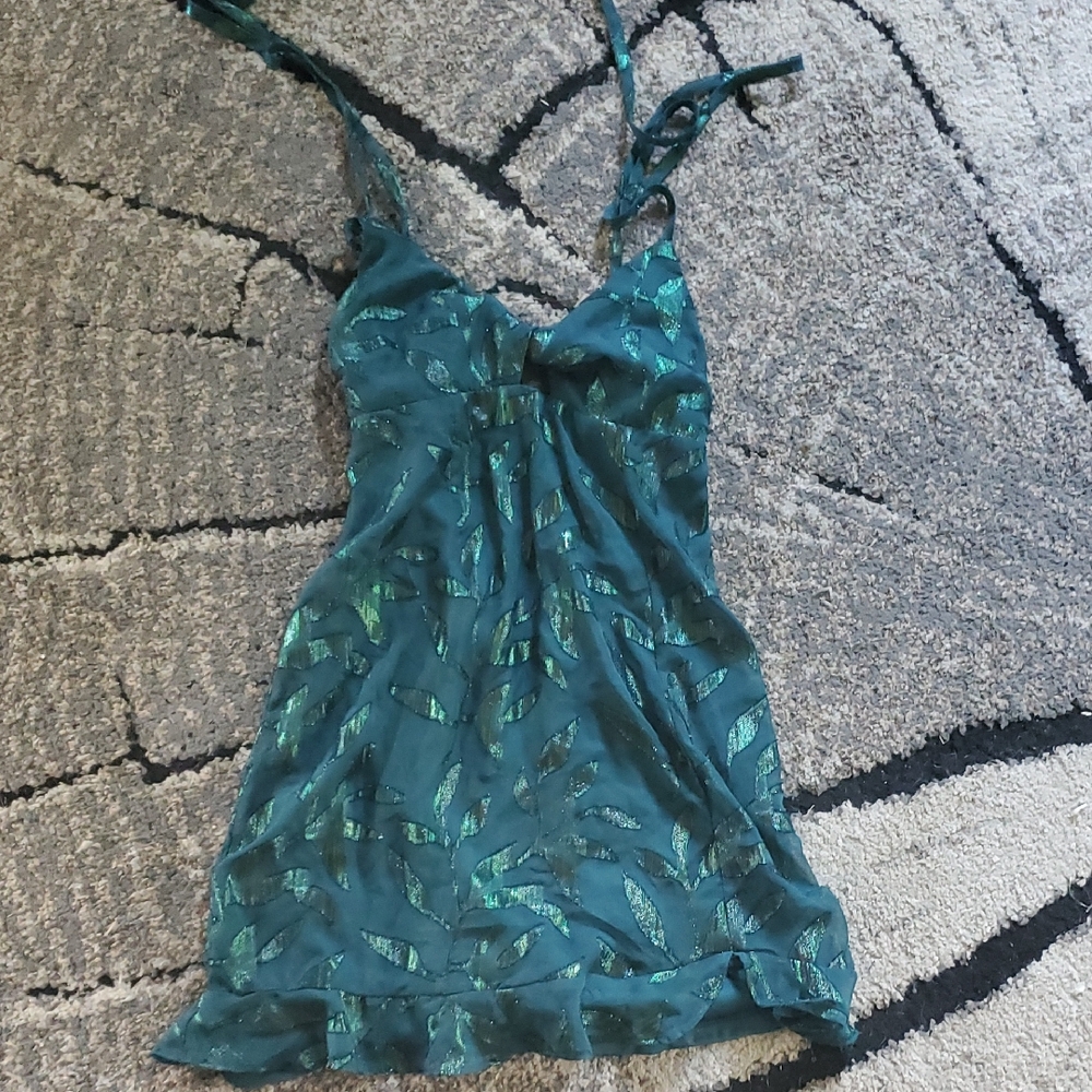 Wild Fable Teal Camisole Dress